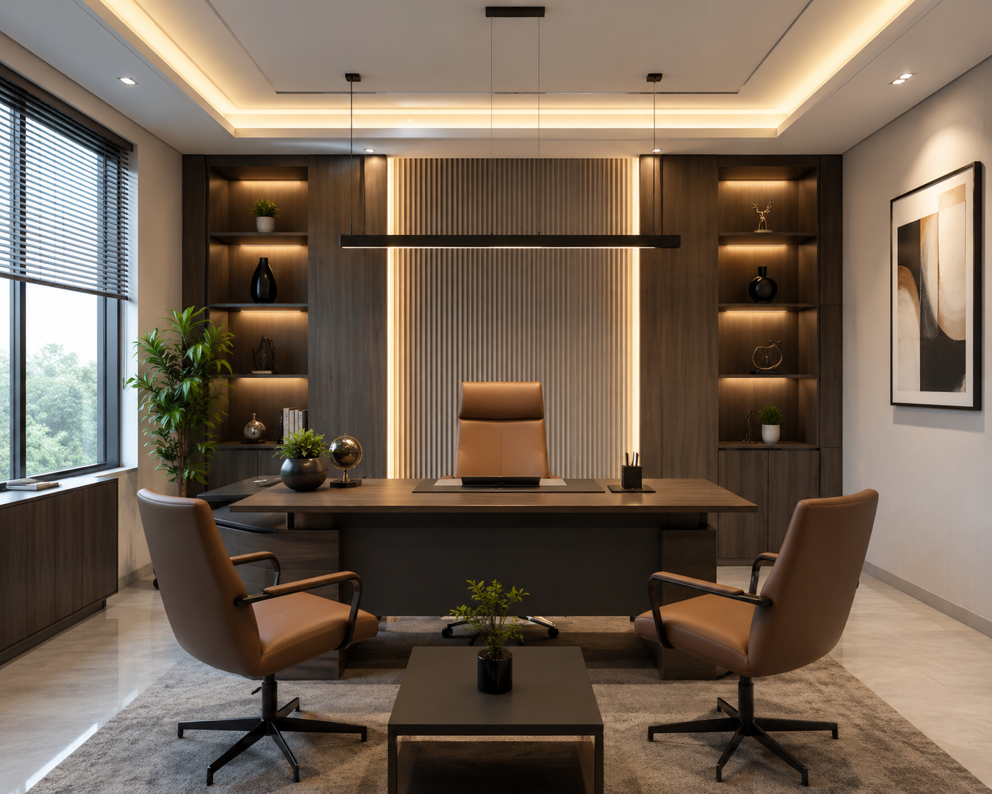 Premium Executive Office Interior